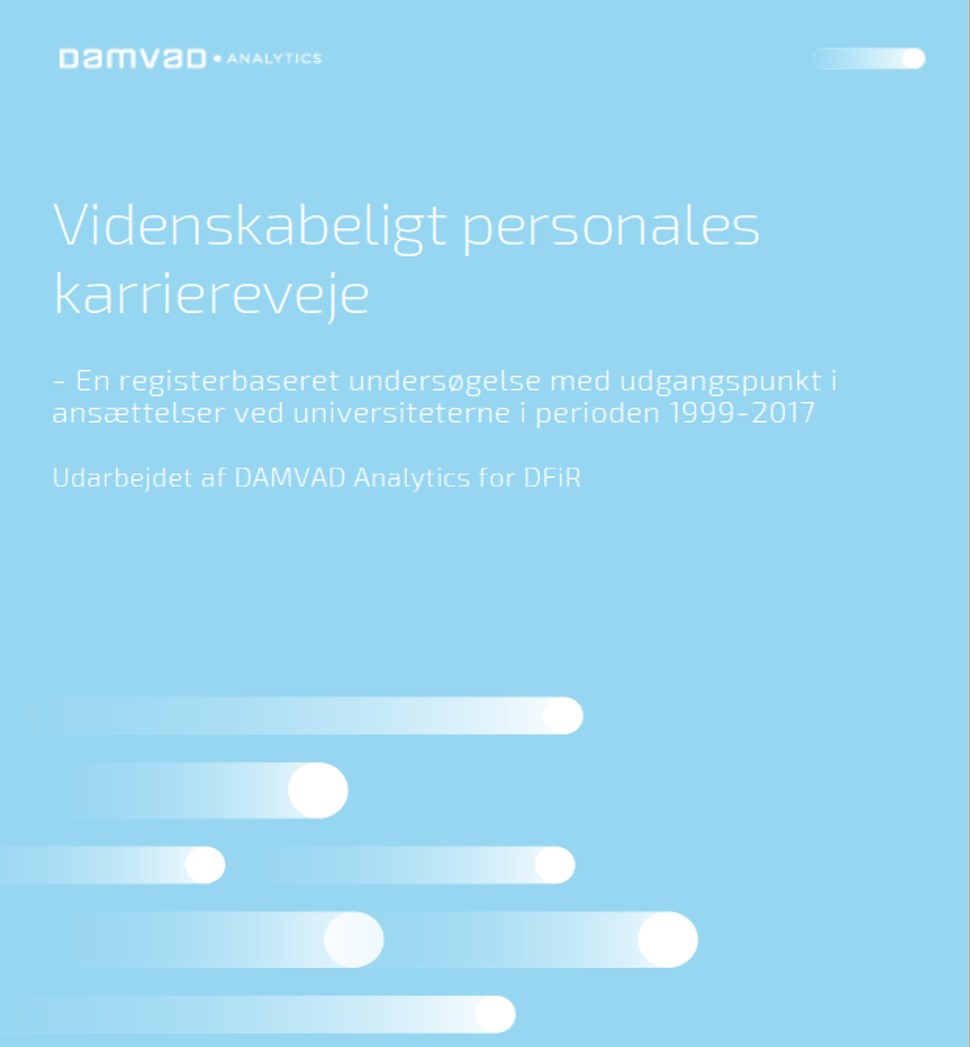 En registerbaseret undersøgelse med udgangspunkt i
ansættelser ved universiteterne i perioden 1999-2017.