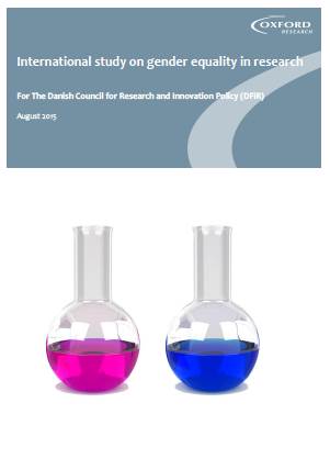 Danish Council for Research and Innovation Policy (DFiR) has initiated a study that aims to identify best practices of initiatives and framework conditions to improve the number of women in science and gender mainstreaming in research in Denmark.